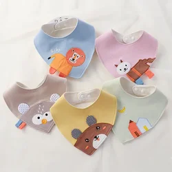 Babero bandana de algodón suave para recién nacido