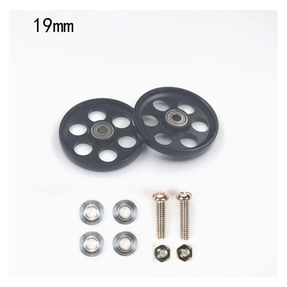 Mini coche de carreras 4wd, rodillos de rodamiento de 19mm, 6 agujeros, peso ligero - imagen 2