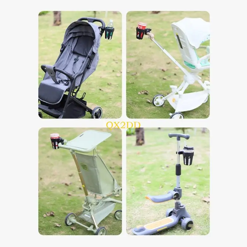 Soporte botella giratorio para cochecito y patinete - imagen 4