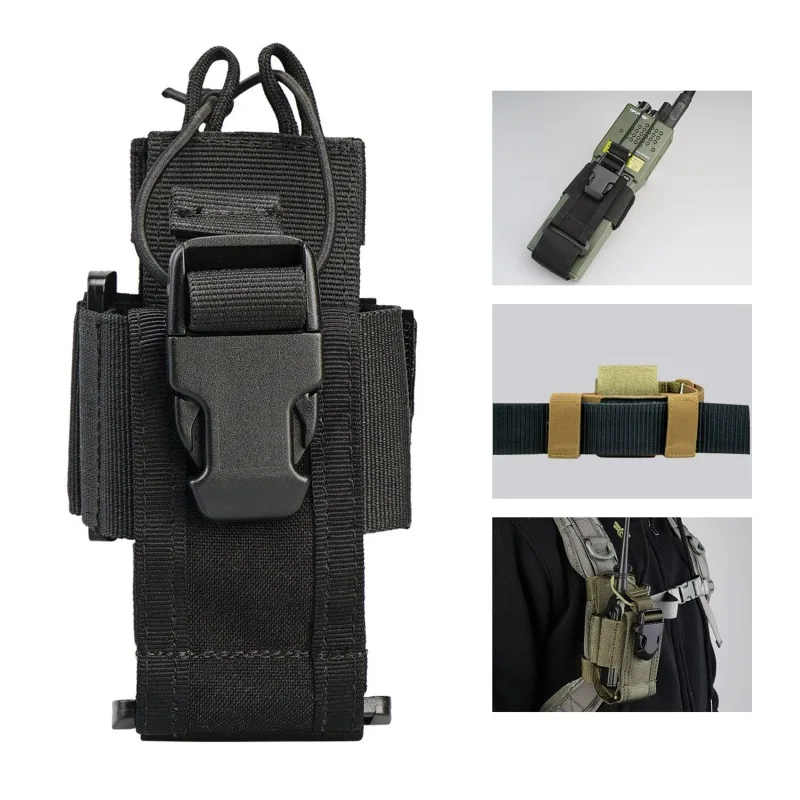 Bolsa Oxford Molle para Radio, soporte para Walkie Talkie, paquete de cinturón, accesorios de caza, bolsa para revistas, equipo Airsoft al aire libre