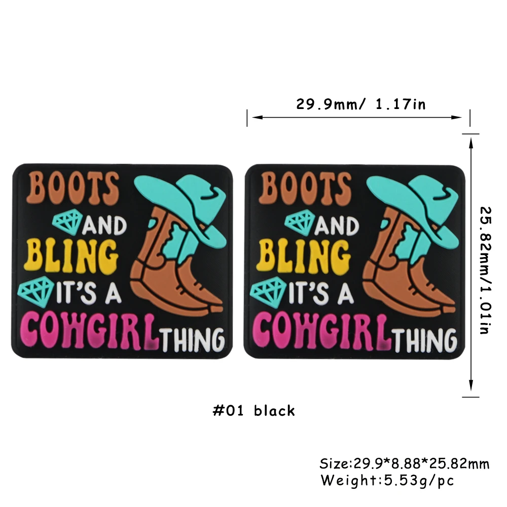 black boot