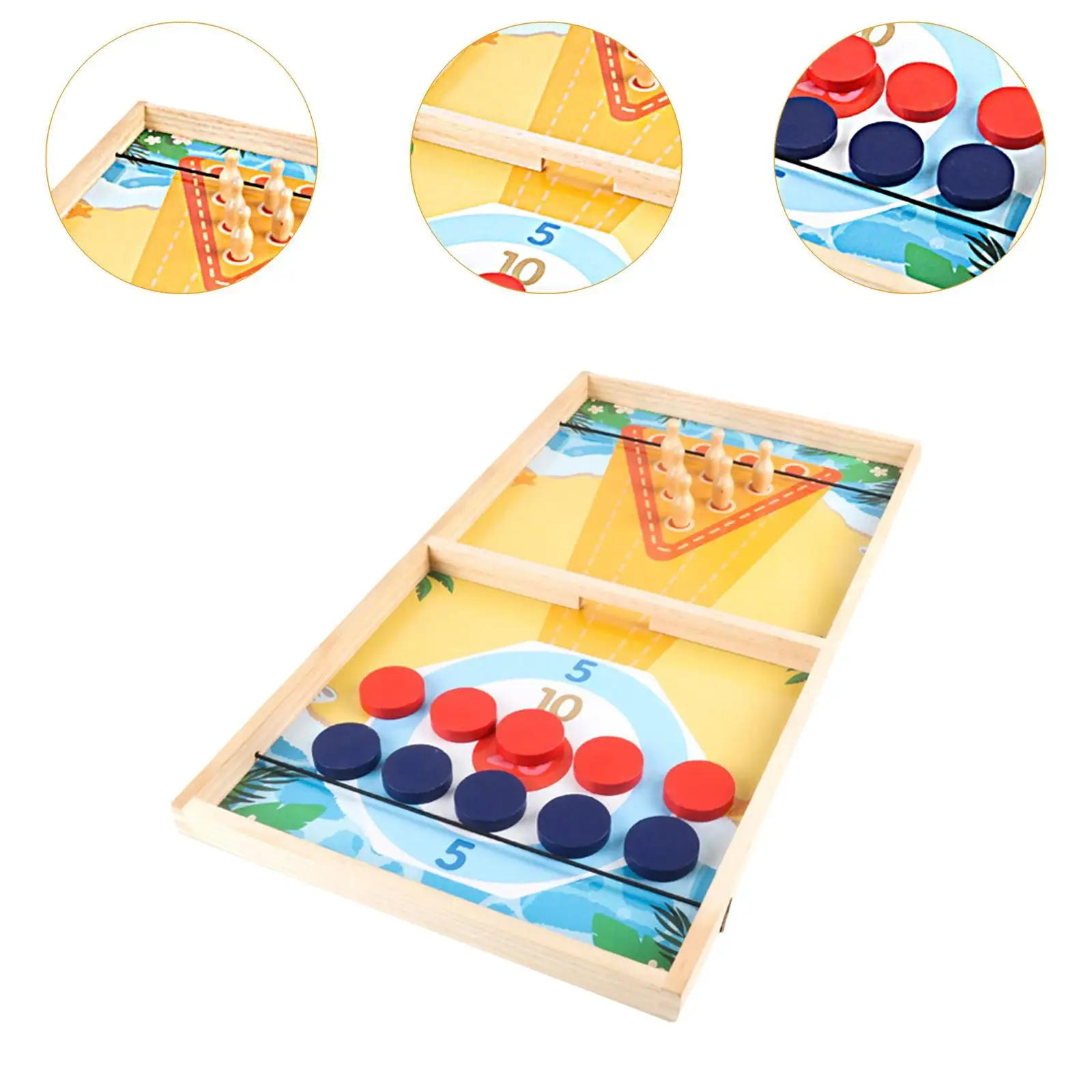 Fast Puck Game Portable Fun Bowling Games for Friends Boys Girls Kids Adults Fast Puck Game Portable Fun Bowling Games for Friends Boys Girls Kids Adults