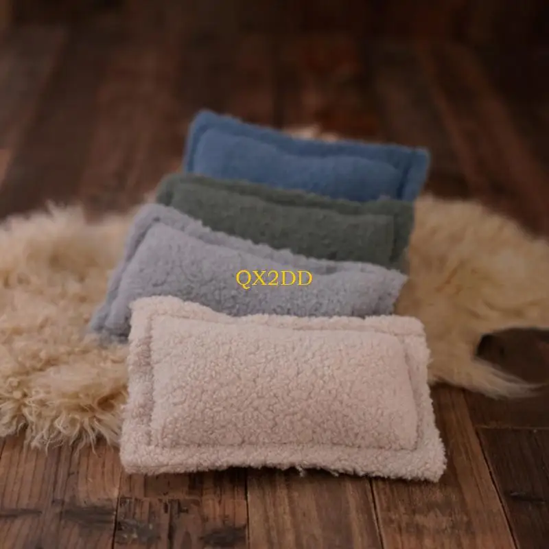 QX2D Accesorios para fotos recién nacidos, almohada para posar, accesorios para sesión fotos bebés para niños o niñas - imagen 4