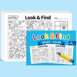 Libro para colorear y buscar objetos ocultos para niños