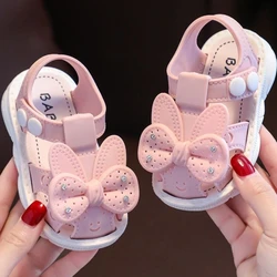 Sandalias de verano para niña con suela blanda y antideslizante