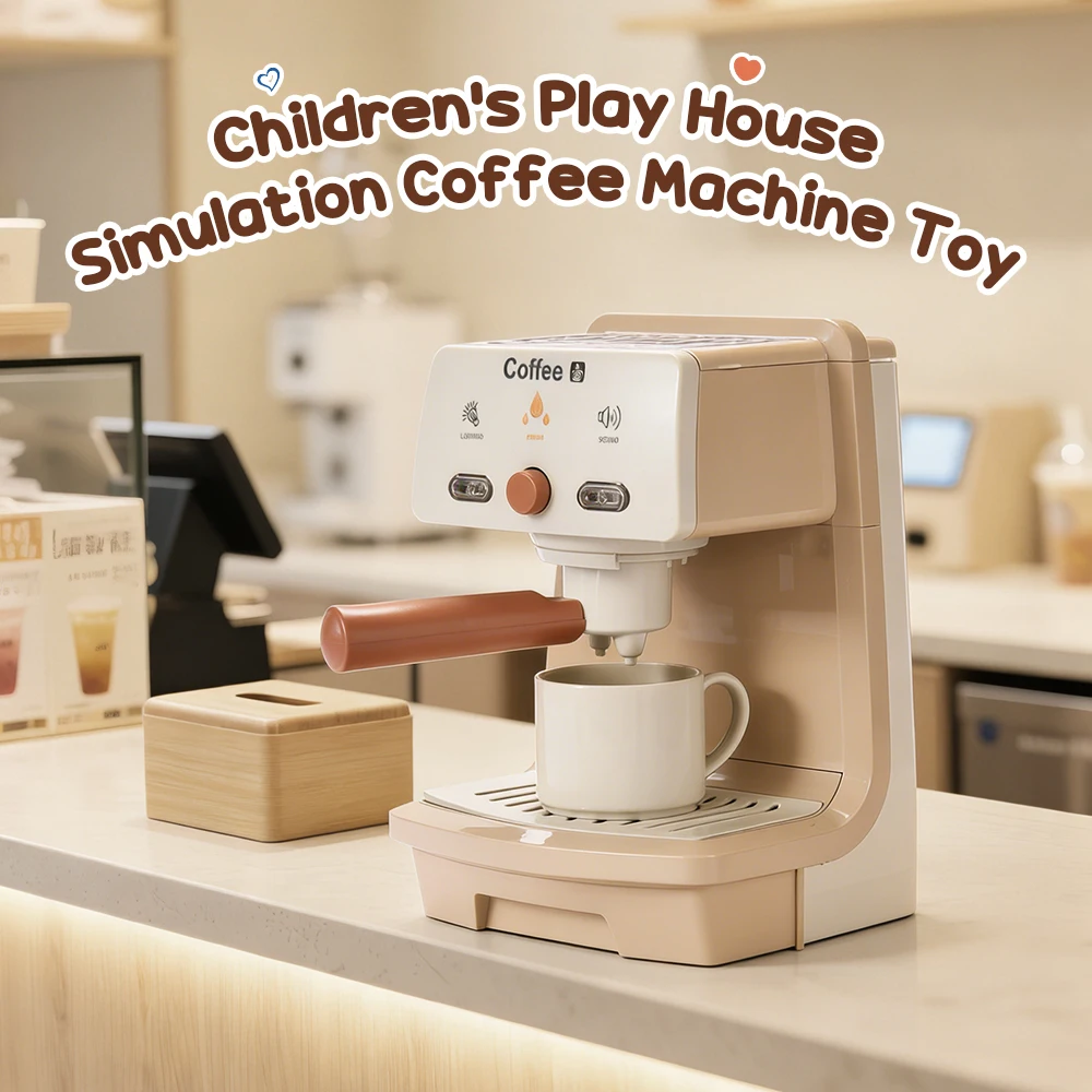 Cafetera de juguete con luces y sonidos – Juego de cocina infantil - imagen 2