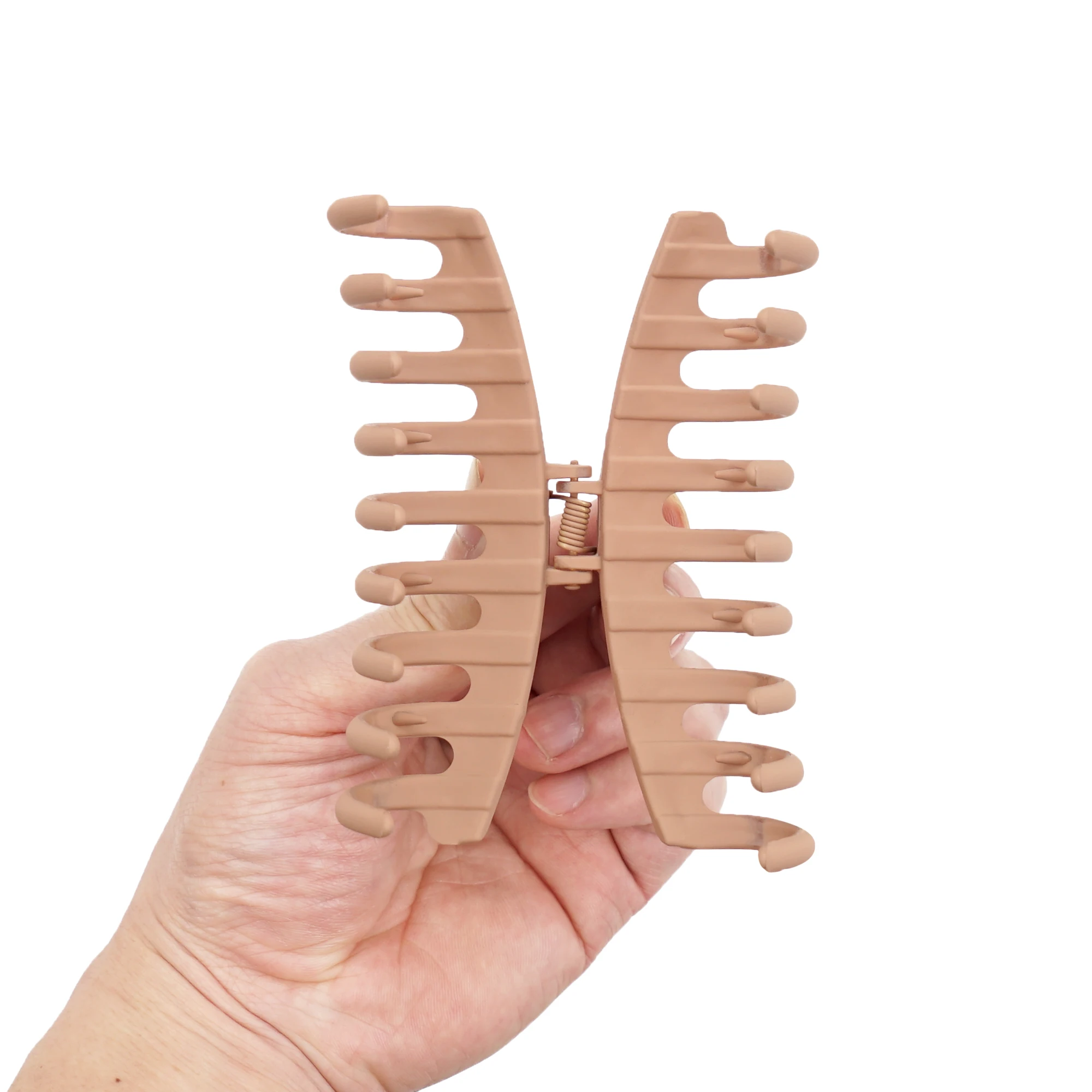 Pinzas geométricas mate para el cabello – Horquillas modernas para niñas - imagen 2
