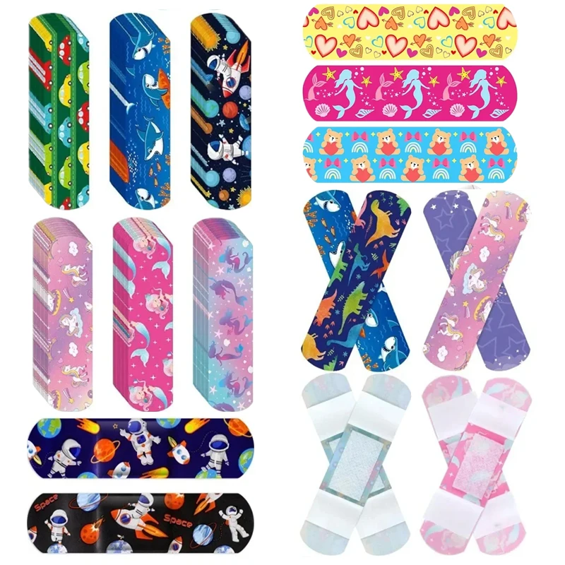 60 unids/set tirita de dibujos animados lindos yesos de PE tirita impermeable para niños lindo vendaje para heridas parche vendajes adhesivos - imagen 2