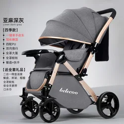 Cochecito reversible ligero con amortiguación para bebé