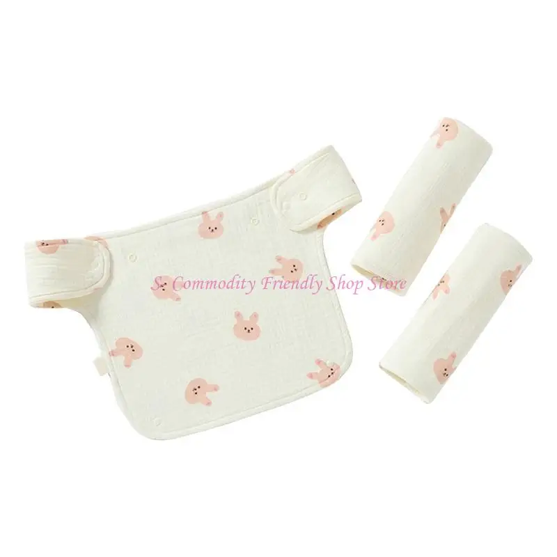 85ae Multifunción Correa para bebés Babe Babero Toalla saliva babero para portabebés - imagen 4