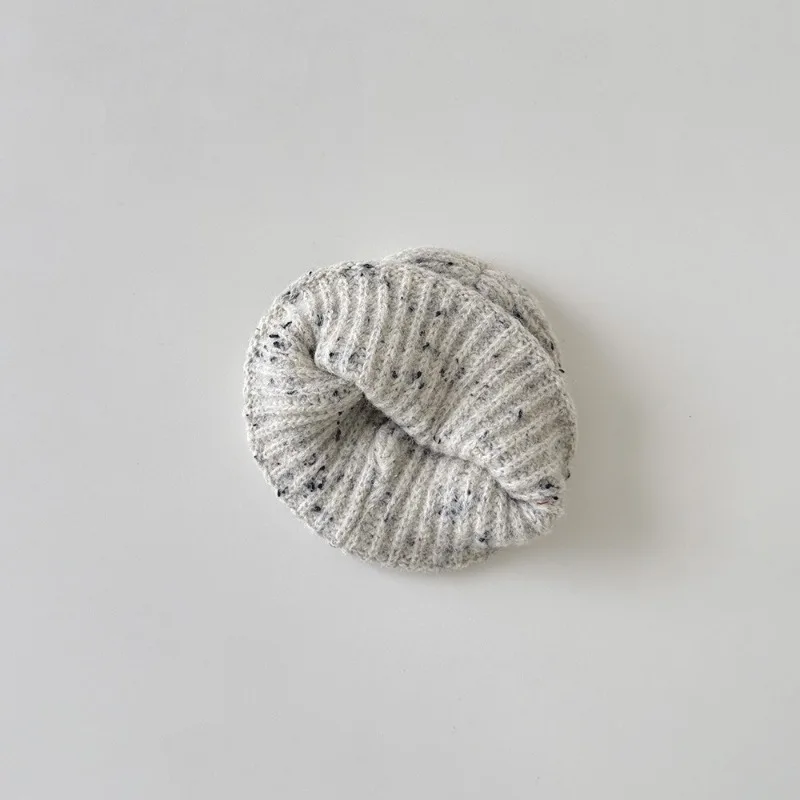 Gorro de punto con lazo para bebé de estilo coreano, bonito gorro de invierno para niñas, gorro de ganchillo suave y cálido, gorro de moda para niños pequeños con orejeras - imagen 4