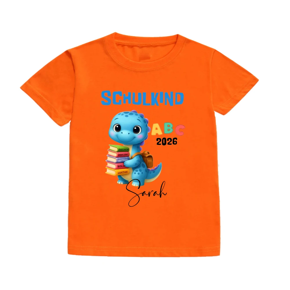 Camiseta personalizada para la vuelta al cole con nombre - imagen 3