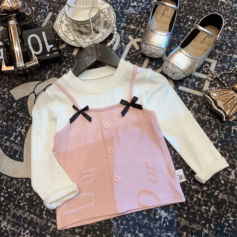 Blusa de otoño para niñas – Manga larga estilo dulce - imagen 5