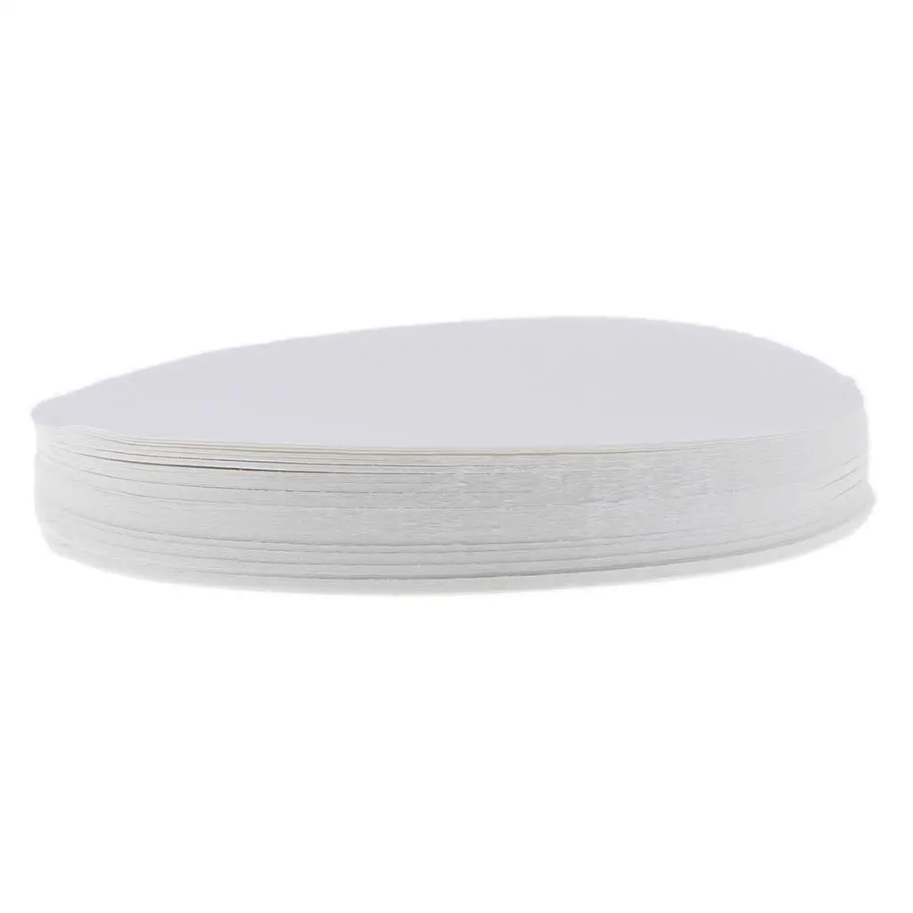 Pack of 100 Sheets of 12.5 Cm Qualitative Filter Paper Chemistry Experiment