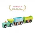 3PCS WOOD CAR