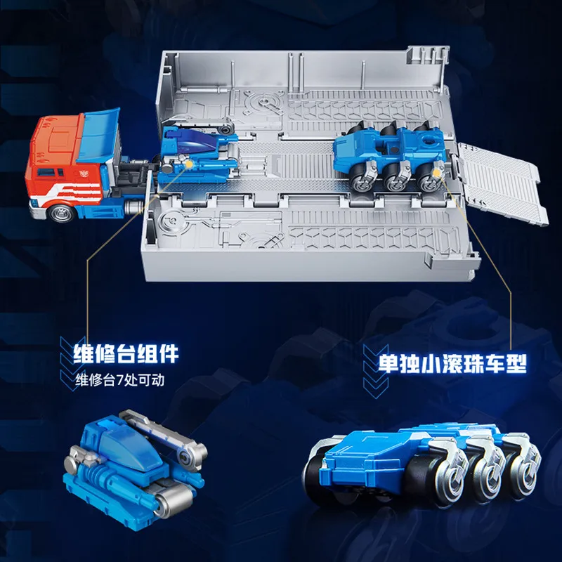 Blokees transformación Optimus Commander remolques contenedor táctico coche contenedor camión figura de acción modelo juguetes regalo de Navidad - imagen 5