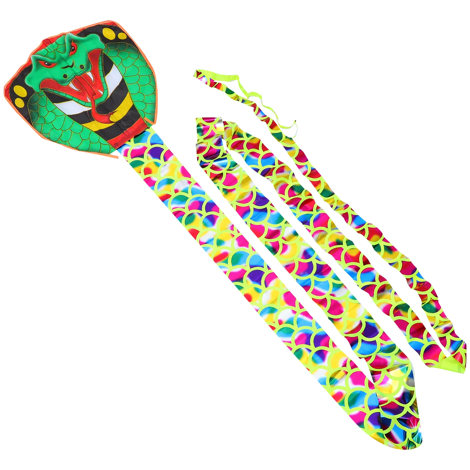 Cometa de serpiente larga grande hecha a mano Ophidian Flying duradera deportes de playa al aire libre niños adultos regalo ligero plegable Animal - imagen 4