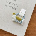 white dog hair band