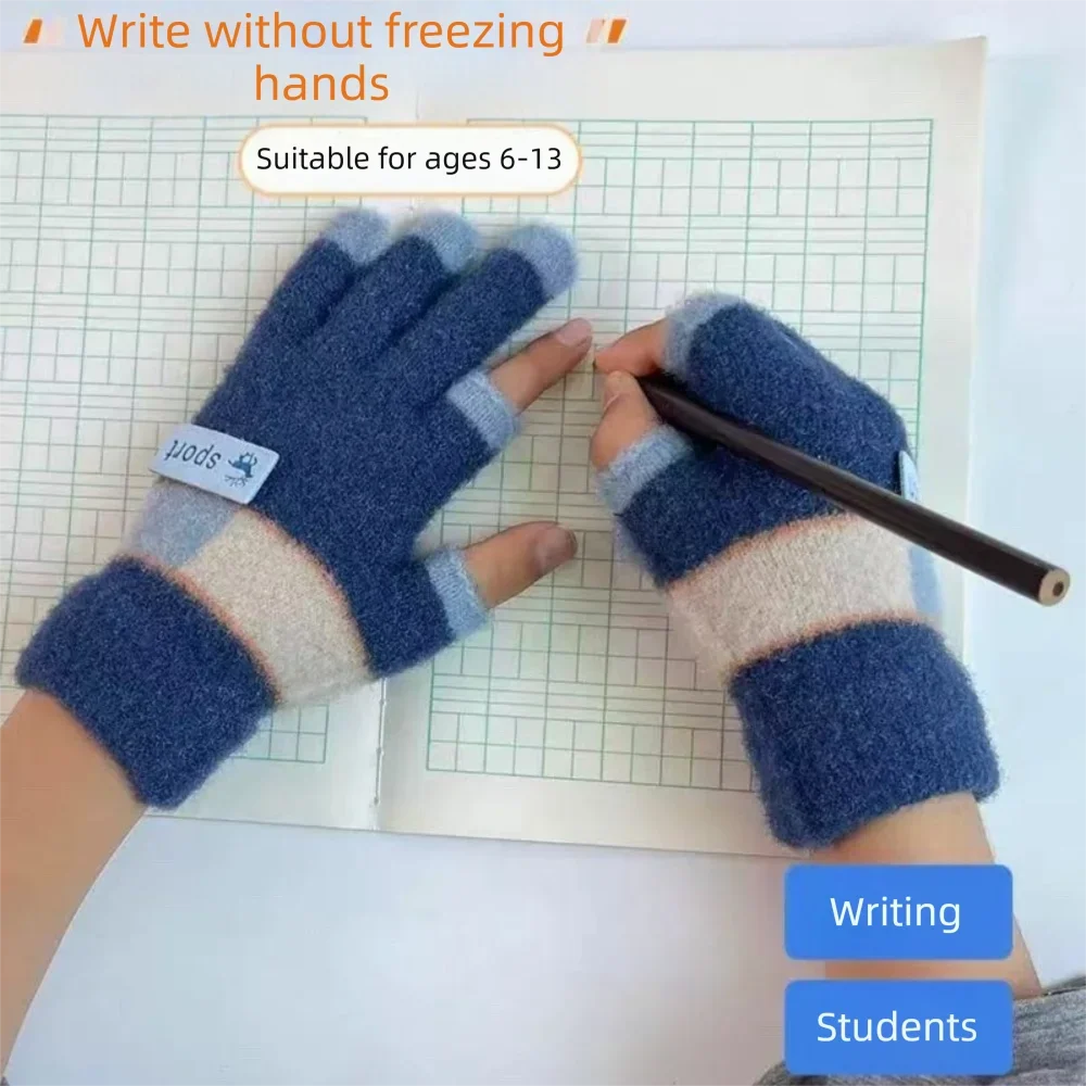 Guantes de invierno acolchados para niños – Manoplas térmicas - imagen 4