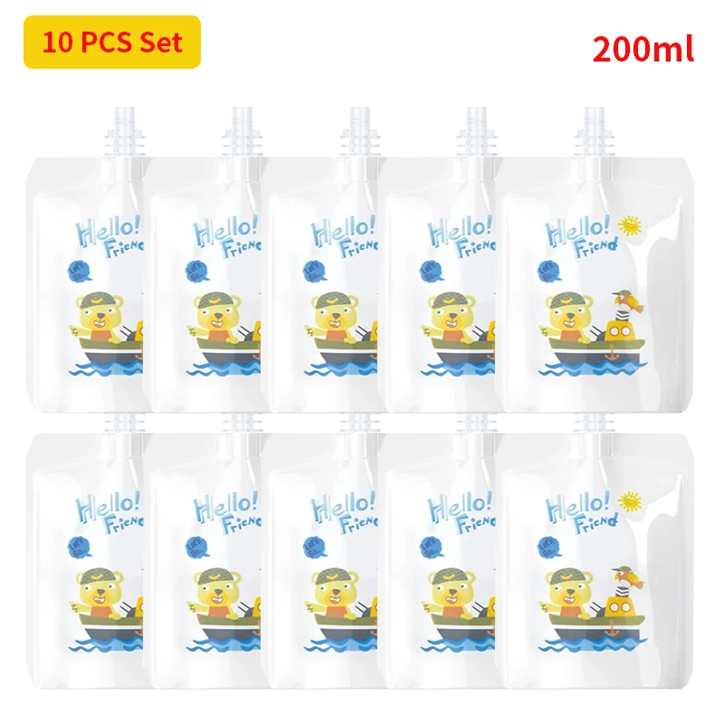 10PCS 200ml Bag