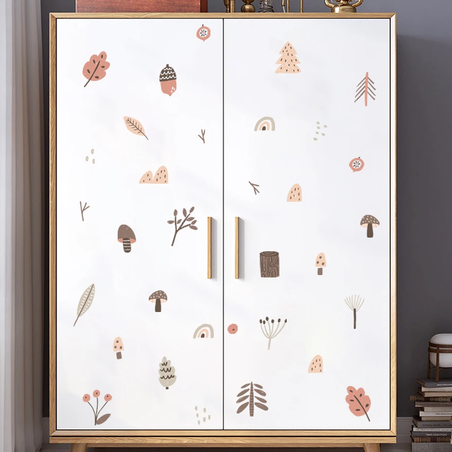 Vinilos decorativos boho con setas y hojas para cuarto infantil - imagen 5
