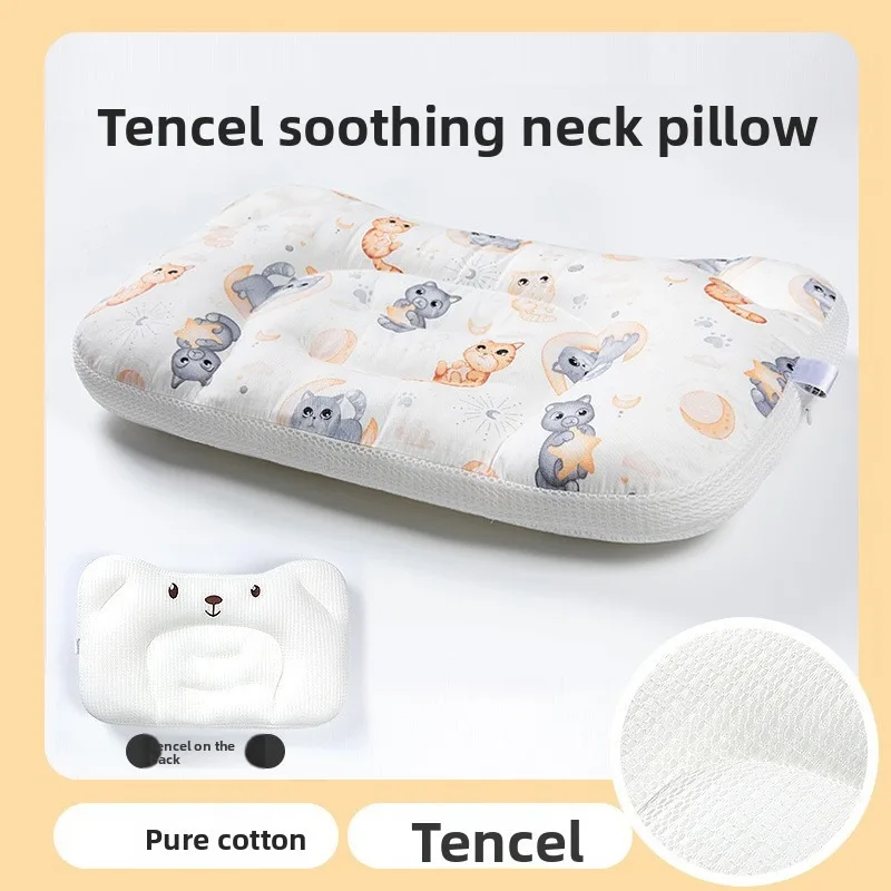 Almohada ergonómica infantil de soporte cervical para niños - imagen 3