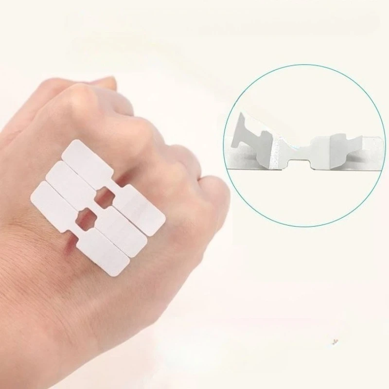 20 unids/set tirita sin sutura vendaje para heridas parche para primeros auxilios yesos viajes al aire libre vendajes adhesivos de emergencia - imagen 3