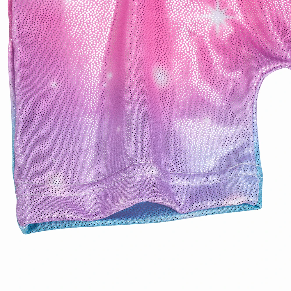 Leotardo con pantalón corto para niñas – Gimnasia y baile - imagen 4