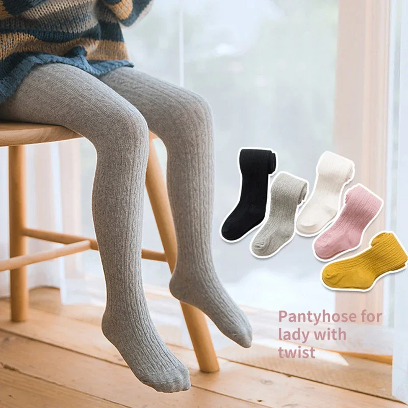 Pantimedias de algodón cálidas para niño – cómodas de invierno