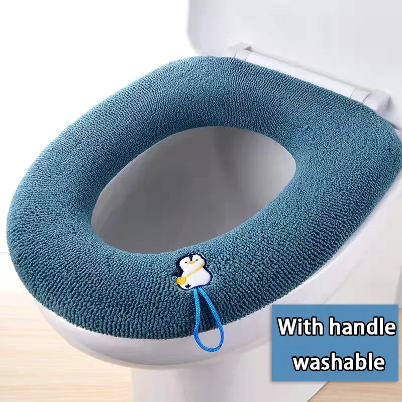 Asiento de inodoro infantil con funda suave y lavable, cómodo - imagen 3
