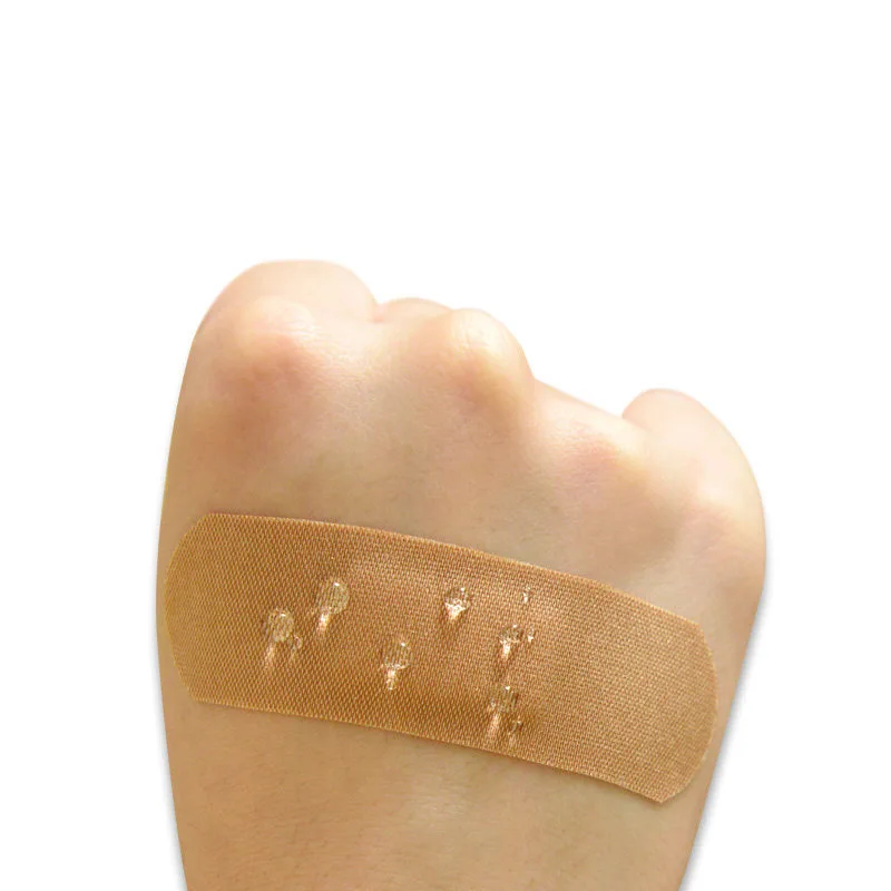 18 unids/set yeso para heridas médico antibacterias tirita vendaje para heridas hemostasia estéril pegatina botiquín de primeros auxilios kits de emergencia - imagen 2