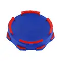 round blue