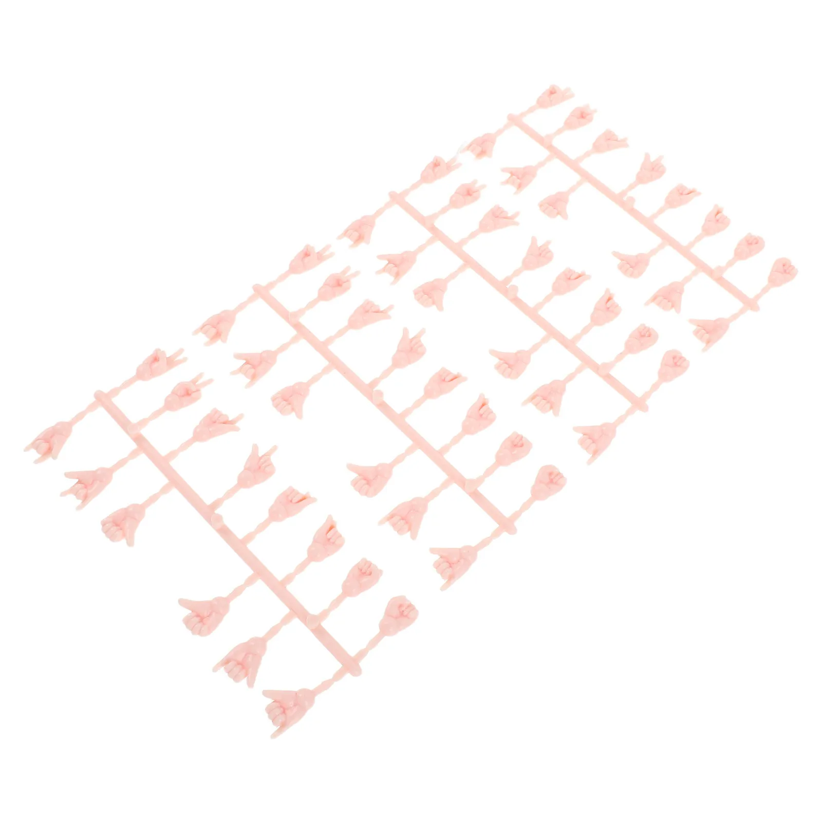 Juego de 4 manos falsas en miniatura de repuesto de 16Cm para manualidades, manos pequeñas realistas para hacer marionetas, proyectos de bricolaje - imagen 5