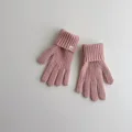 pink gloves