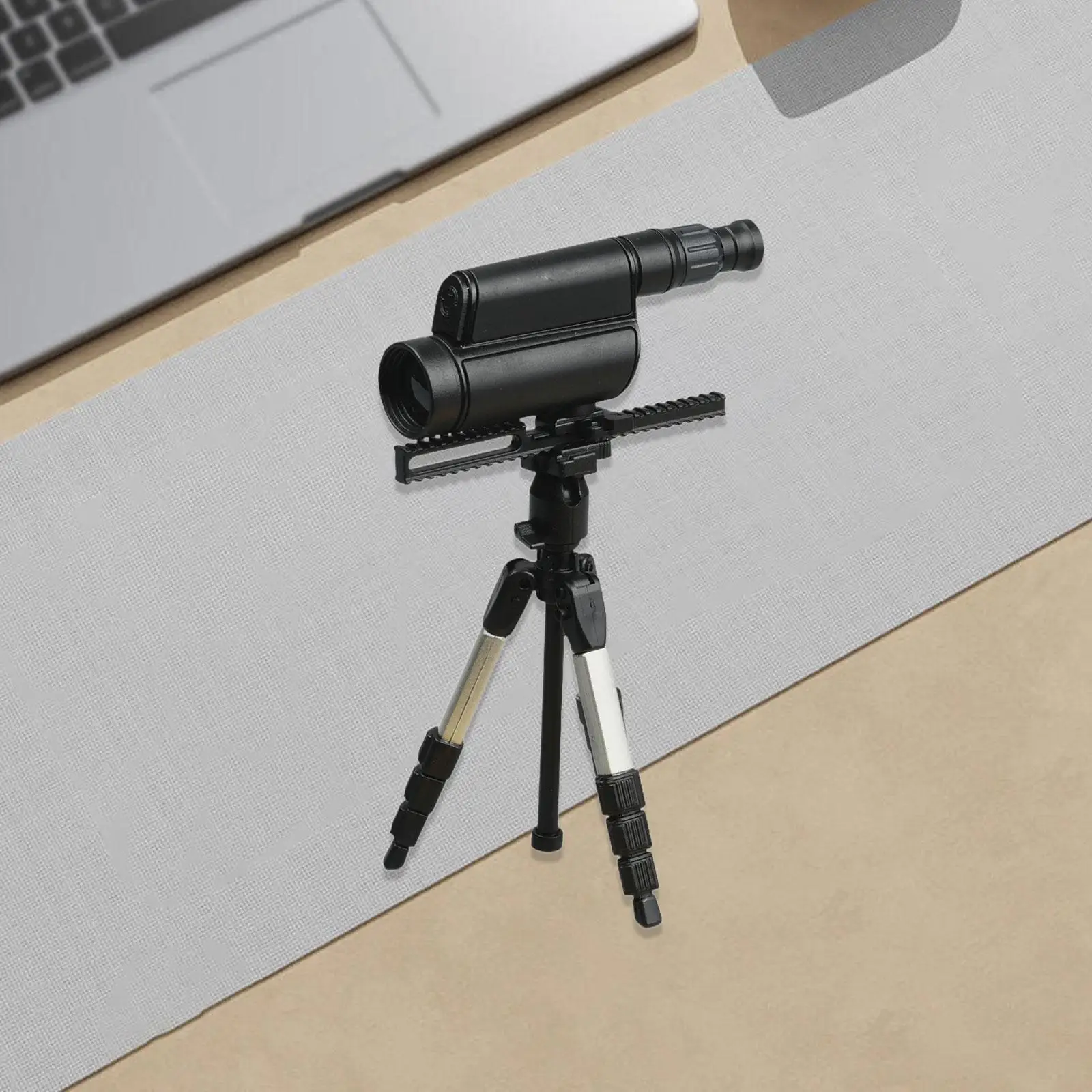 1/6 Scale Tripod Observation Mirror Model,Miniature Equipment,Scale Male Accessories for Male Figure Doll accessories