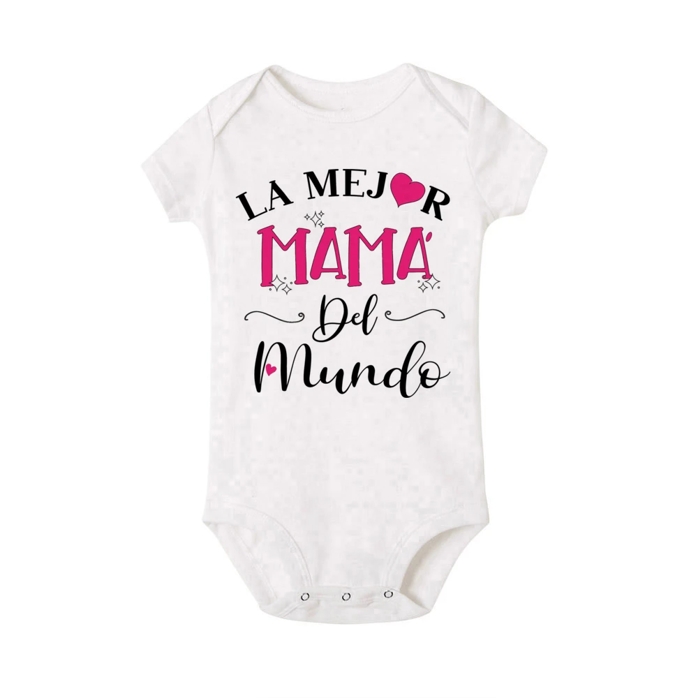 Body para bebé soy una versión mejorada de mamá mameluco para bebé niñas niños ropa Newbron mono traje infantil regalo para niños pequeños - imagen 5