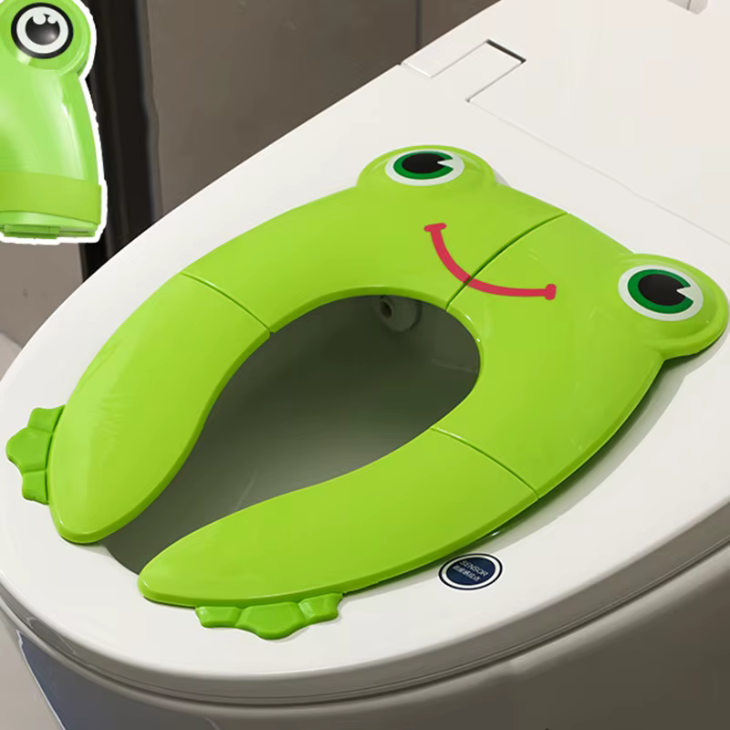 Asiento portátil plegable para inodoro – Entrenamiento baño bebé - imagen 2