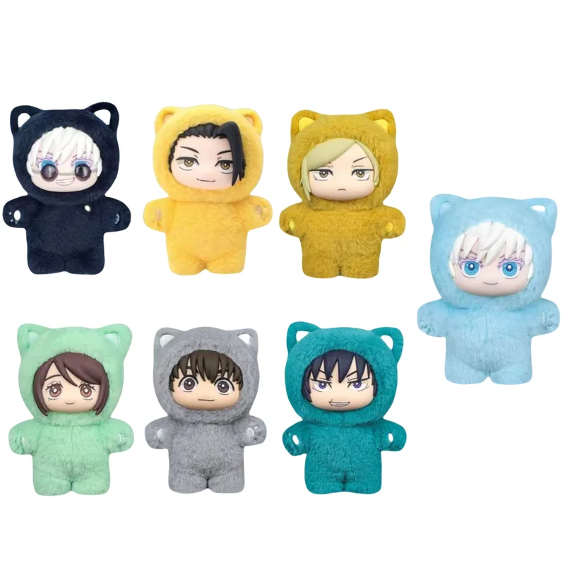 Jujutsu Kaisen Geto Suguru Gojo Satoru Yu Haibara Fushiguro Toji Nanami Kento figura de Anime colgante muñeco de peluche caja ciega juguete para regalo - imagen 2