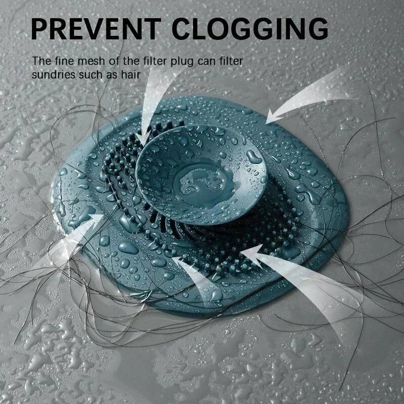 Tapón receptor para el hogar, colador de fregadero, nueva comodidad, drenaje de baño, filtro de pelo, tapón de ducha, accesorios de habitación, herramientas pequeñas