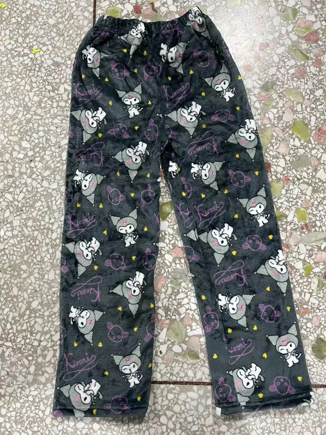Black gray Kuromi