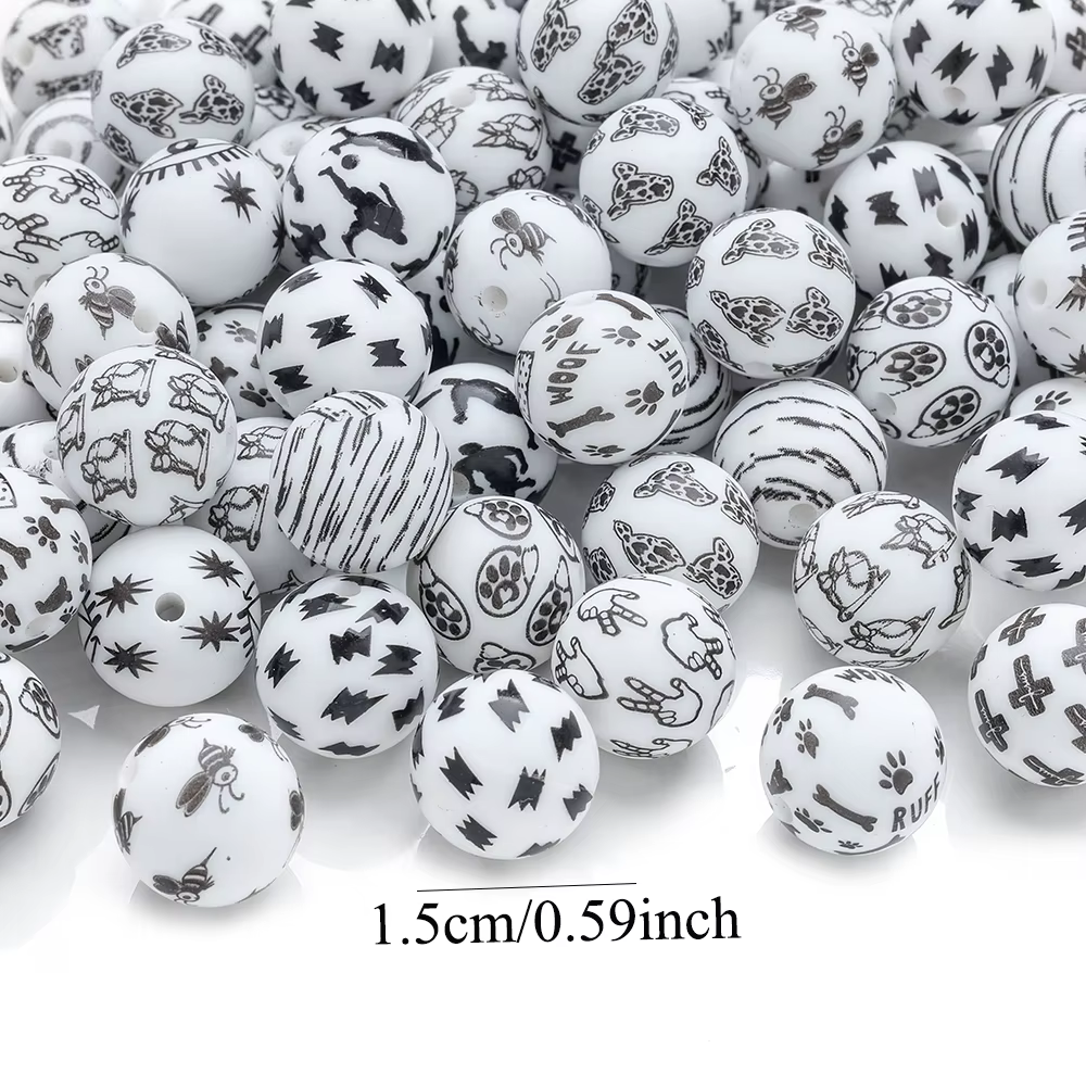 Cuentas de silicona para dentición – Pulsera y cadena de chupete - imagen 5