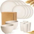 WHITE-16pcs