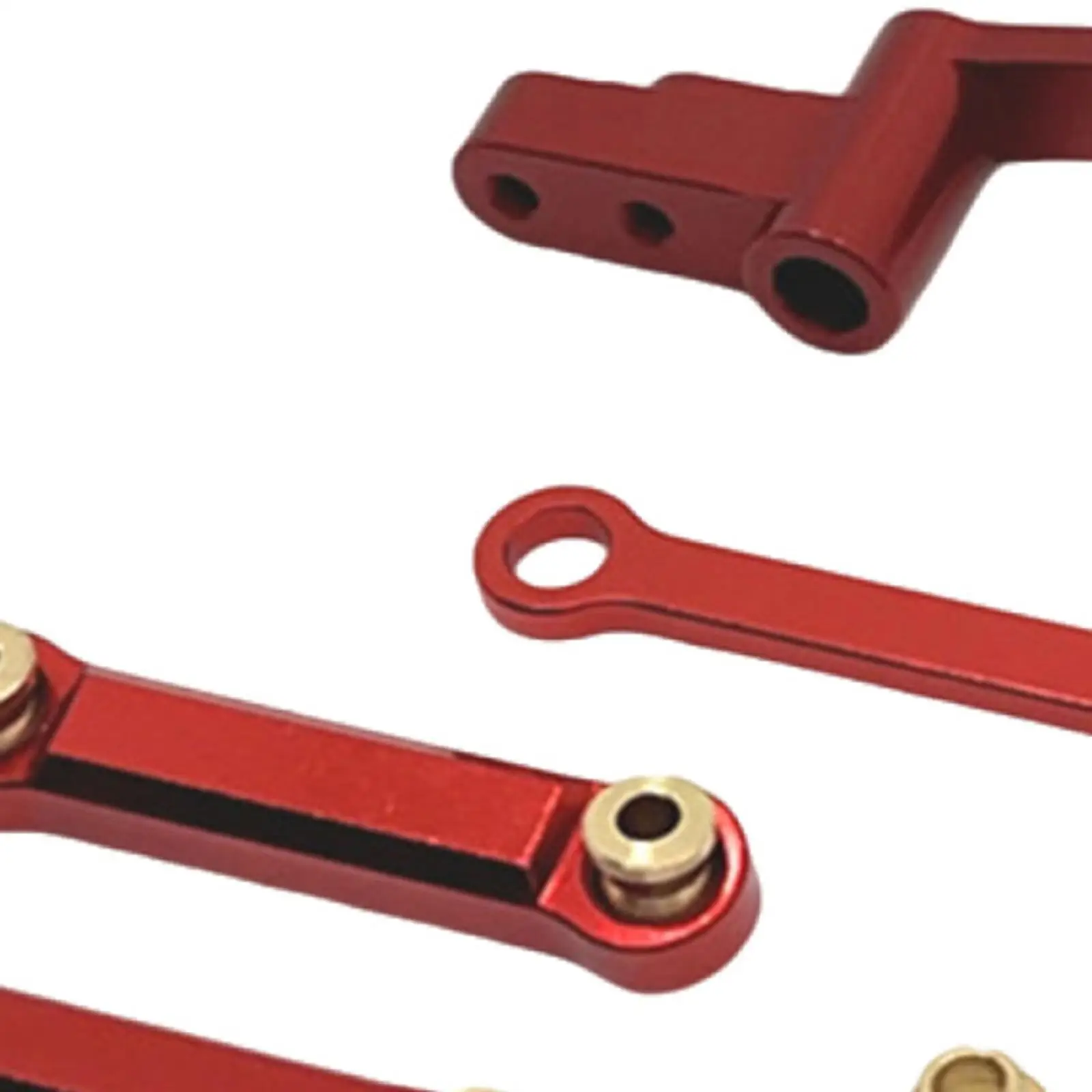 RC Car Steering Kits High Strength Parts Aluminium Replaces for 1:14 14301 14302 14303 RC Car Crawler Model DIY Hobby Parts Accs