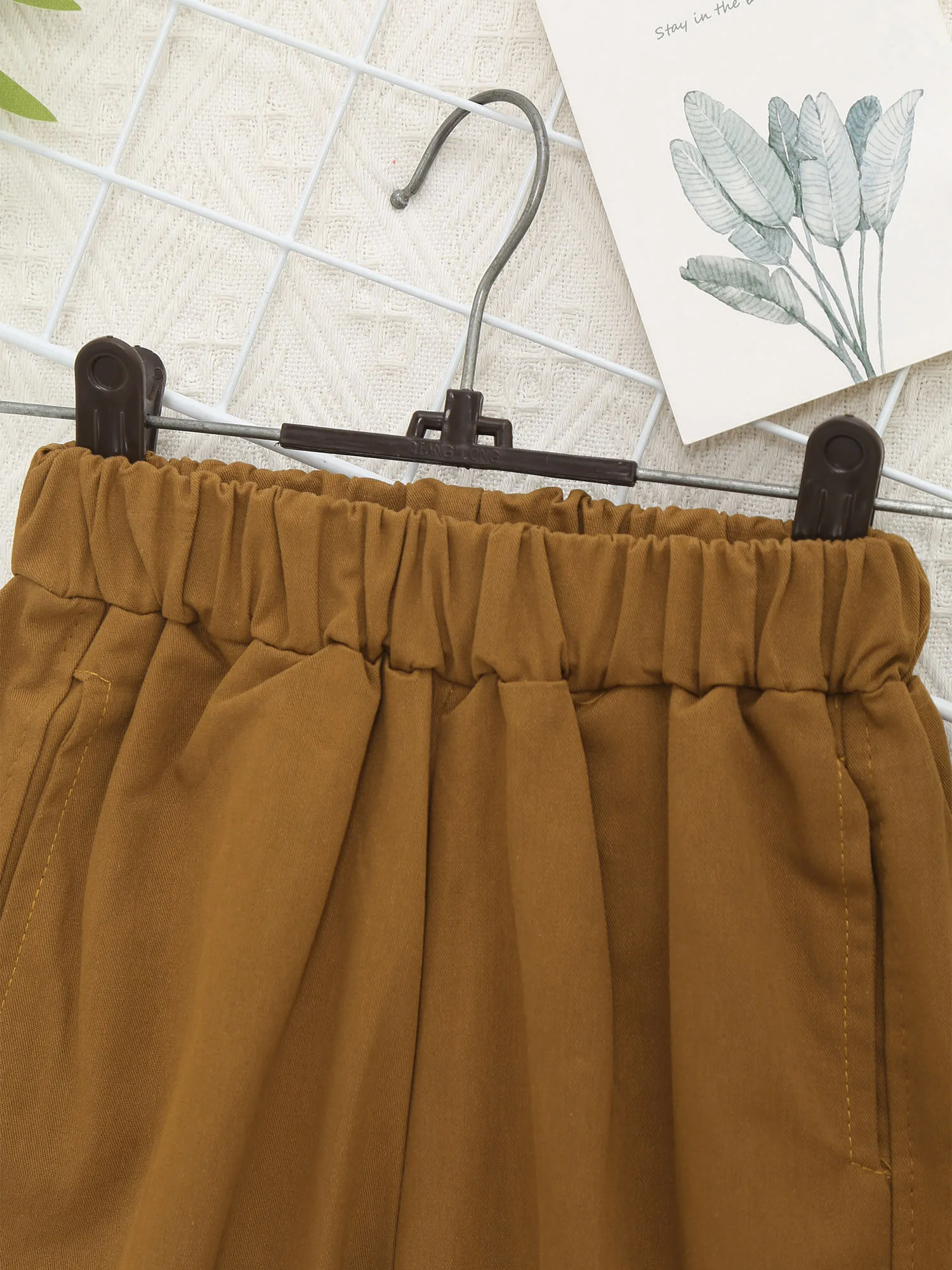 Pantalones de algodón para bebé – Bombachos con cintura elástica - imagen 3