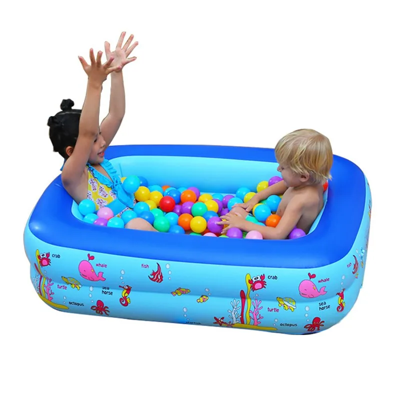 Piscina de chapoteo inflable y plegable para bebés - imagen 3