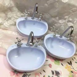 Pilo Muebles casa de muñecas con bañera y lavabo
