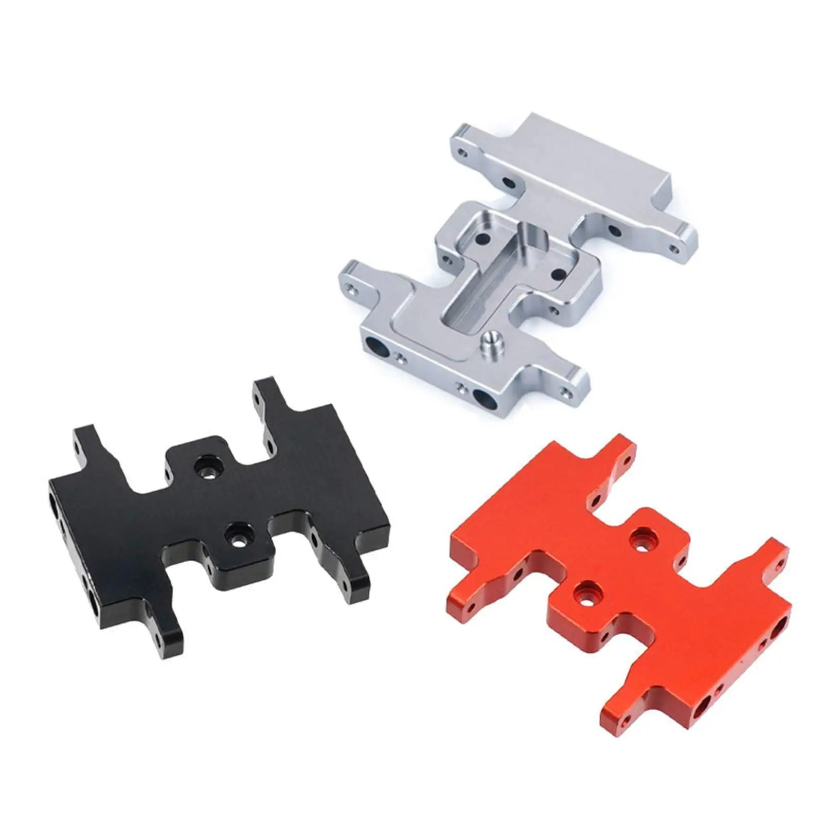 Gearbox Base Skid Plate Transmission Bottom Mount Toy RC Car CNC Center Skid Plate