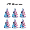 6pcs Paper caps