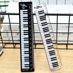 Regla marcapáginas de piano musical para cuaderno