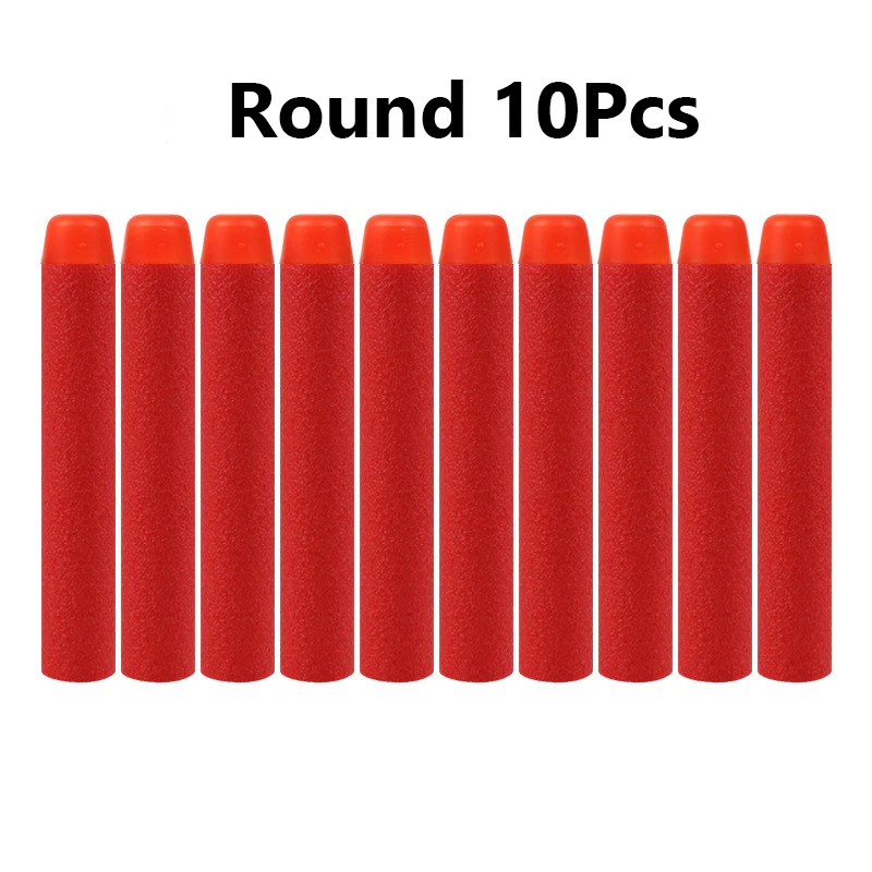 10 Pcs-Red round